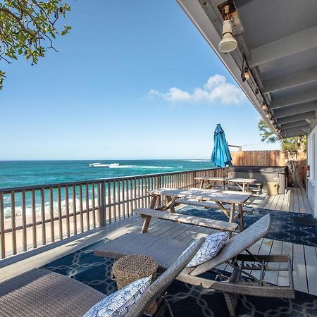 Hawaii Oceanfront Beach House Paradise On The Beach Family Activities Халейва Экстерьер фото